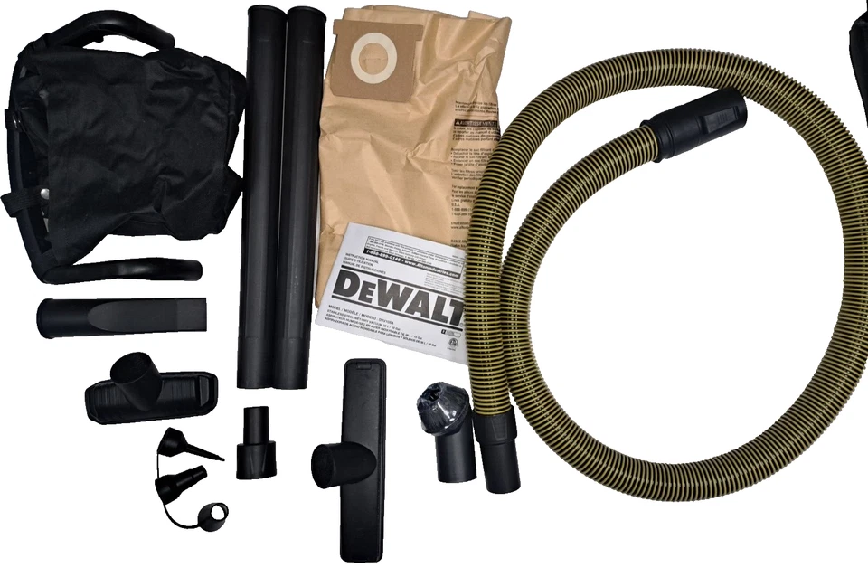 DEWALT 10 Gallon Wet Dry Shop Vac DXV10SA Accessories 11 Piece Lot Instructions - Image 2 of 4