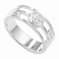 Sterling Silver Rennie Mackintosh Glasgow Rose Ring J-q Jewellery Sterling Silver Rennie Mackintosh Glasgow Rose Ring J-q Jewellery