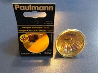 Paulmann Halogen Kaltlichtspiegel Gold 833.5979 Flood 38° 50W GU5,3 12V Dimmbar