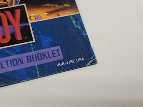 Jack Bros. Nintendo Virtual Boy Manual Only *creases