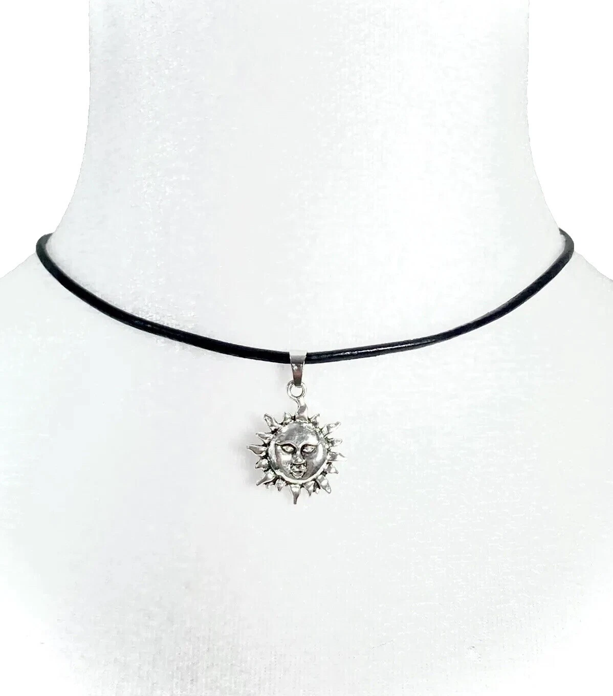 Encanto de cuero Collares y colgantes De moda plata tibetana