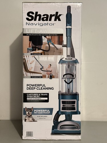 Shark UV550 Lift-Away XL Upright Corded Vacuum Cleaner In Silver
