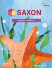 Saxon Math Grade 1 Student Workbook Set 2018