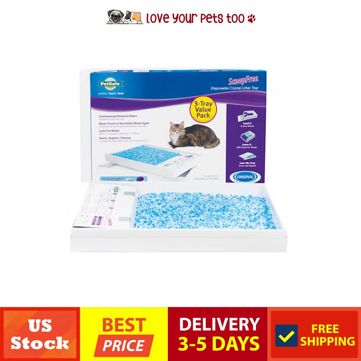 Petsafe top kitty litter