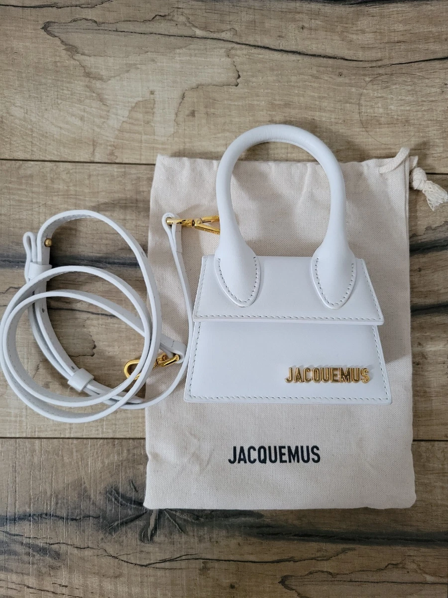 Jacquemus White 'Le Chiquito Moyen' Bag