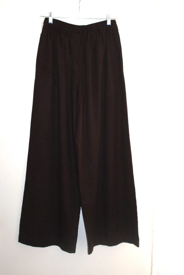 Nuevo con etiquetas Pantalones Eskandar 1 Marrón 100% Cachemira Polar Jersey Lux $1690 2 3 Foto 4 de 4