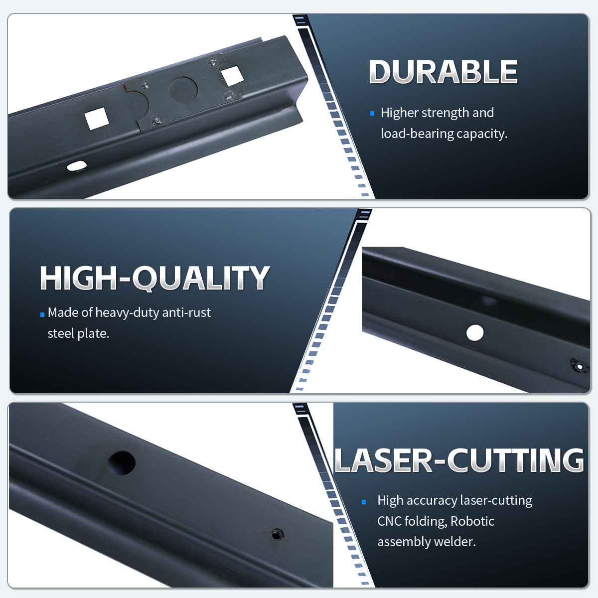 Bed Support Crossmembers for 99-07 Chevy Silverado/GMC Sierra 1500/2500/2500 HD