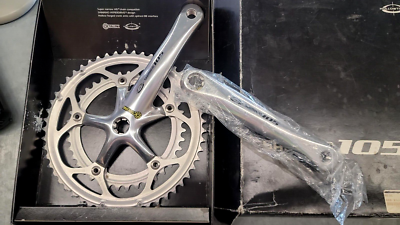 Shimano 105 Octalink Crankset -39/53 FC5502 - Silver | eBay