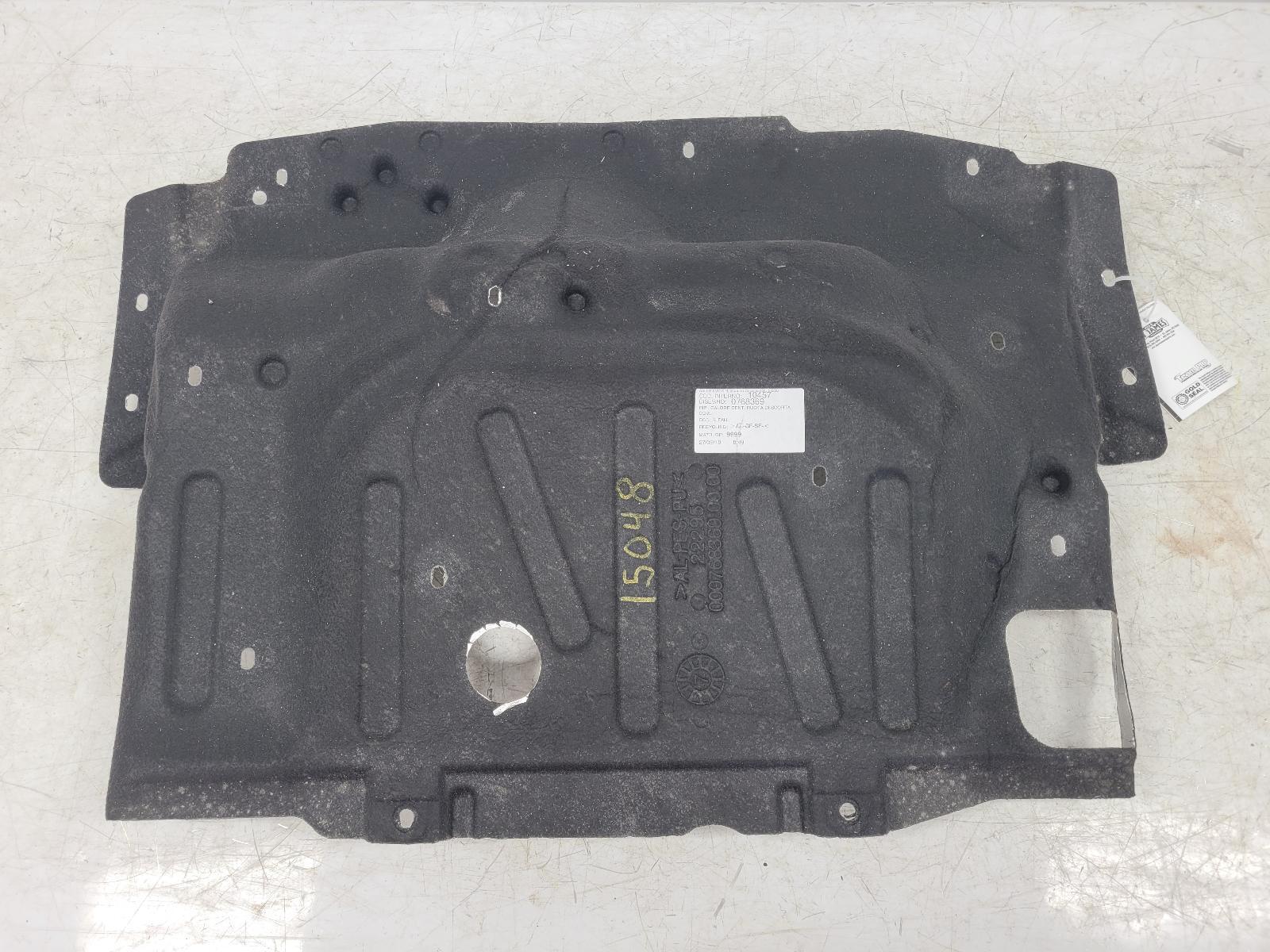 2017-2020 Ferrari Portofino HEAT SHIELD FOR SPARE WHEEL TRAY; PART# 768369