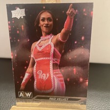 2024 UPPER DECK AEW Pyro Parallel 42 Red Velvet