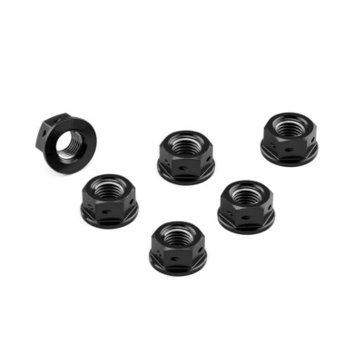 Rear Sprocket Nuts Black Probolt for Yamaha XVS 250 Drag Star 2001-2003