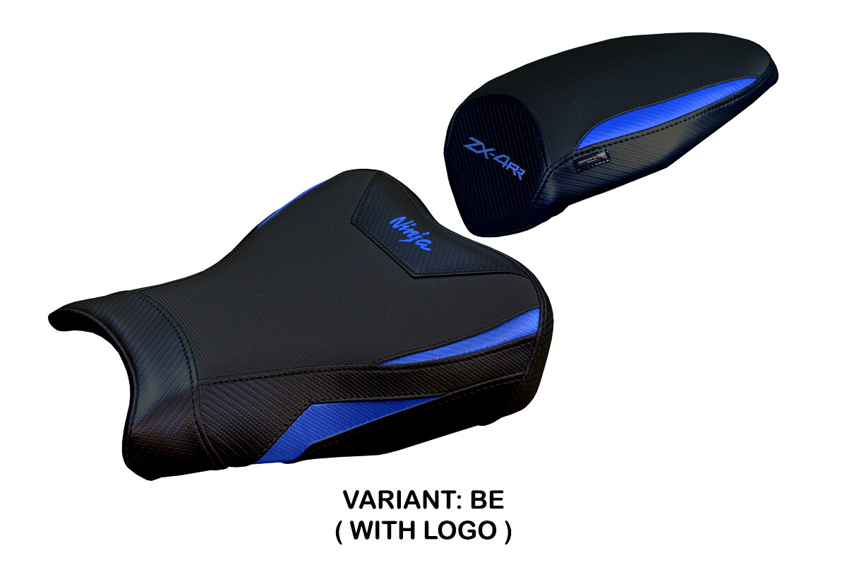 Kawasaki ZX4RR 2023 2024 2025 Seat Cover Tappezzeria Blue Black | eBay