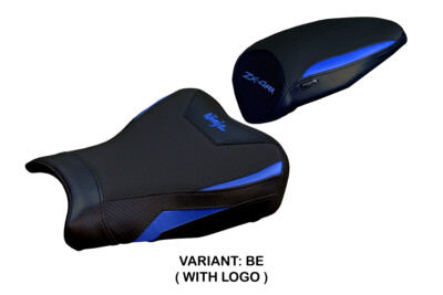Kawasaki ZX4RR 2023 2024 2025 Seat Cover Tappezzeria Blue Black | eBay