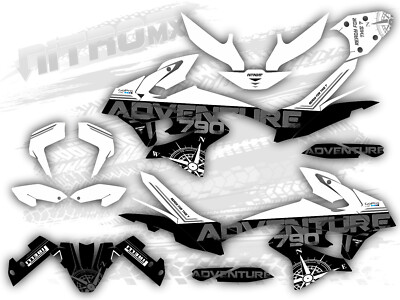 Grafik Set passend KTM 790 ADVENTURE 2019 2020 2021 2022 Premium Dekor Aufkleber