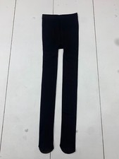 Womens Black Footed Tights One Size