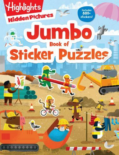 Jumbo Book of Sticker Puzzles : Ultimate Sticker P