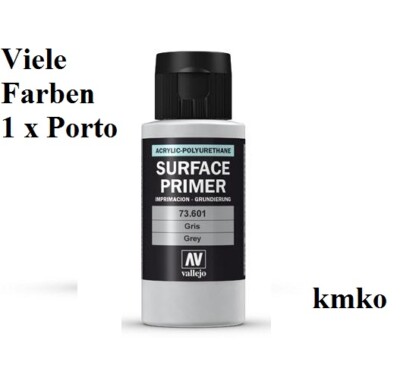 Vallejo 73.601 Grundierung Surface Primer 73601 Grau, Grey 60ml  