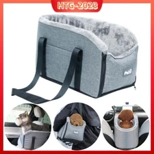 Dog Booster Seat Pet Cat Car Seat Puppy Console SUV Secure Safety Travel Seat US