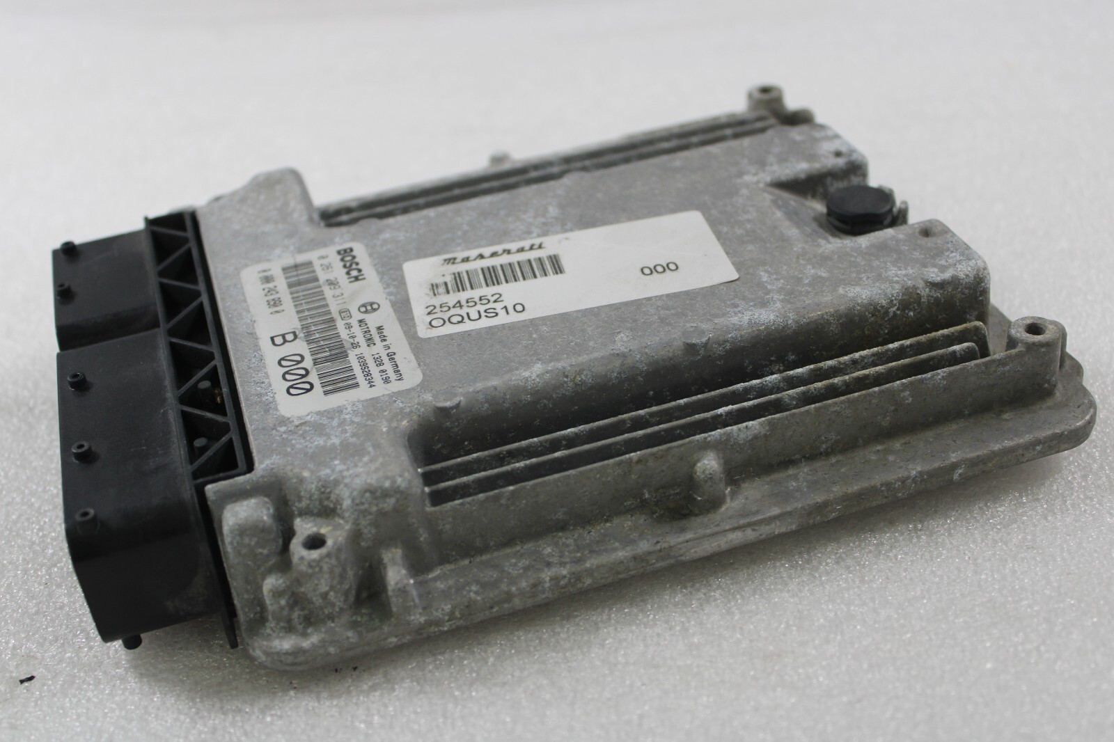 Maserati Granturismo, Quattroporte, Engine Control Module, Used, P/N 243890