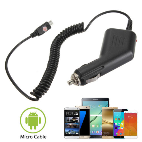 fuego Marchitar riqueza Cargador de coche con cable micro USB para Sony Xperia Z Z1 Z2 Z3 Z3+ Z5 X  XA Ultra M5 SP | eBay