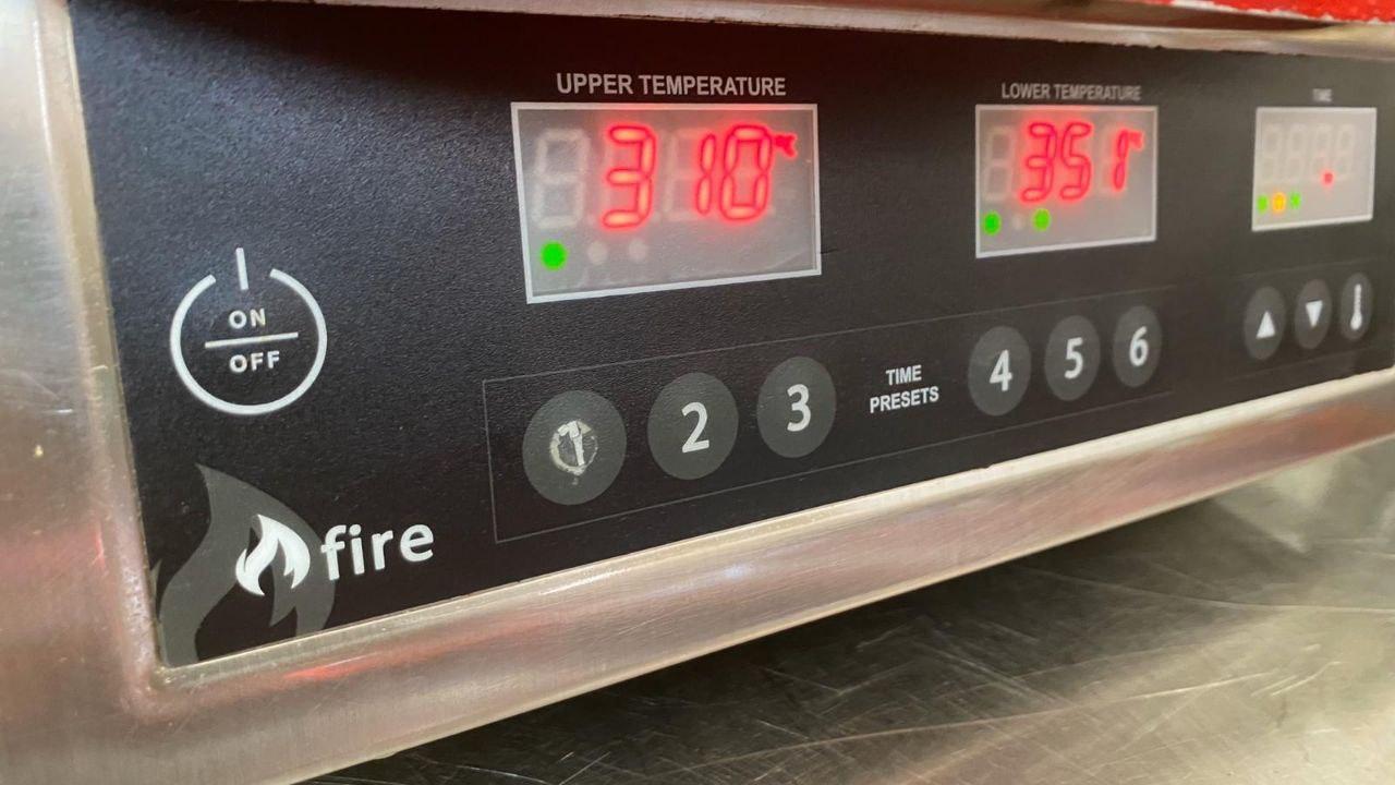 TurboChef Fire High Speed Artisan Style Pizza Oven. the Fire can cook