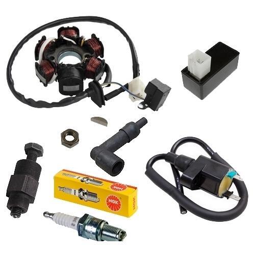 Pack réfection allumage 2T 50cc H2O étanche et haute conductivité pour Kisbee