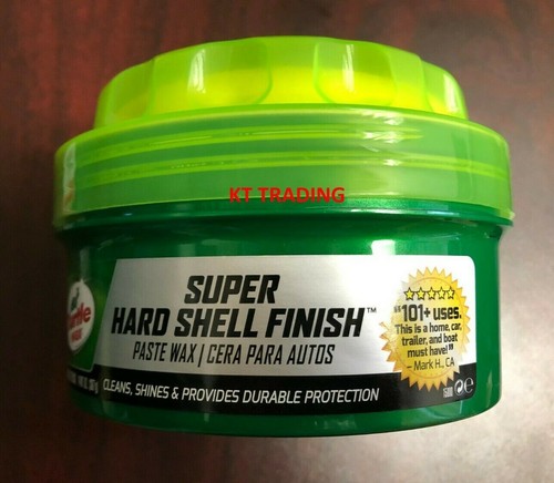 Turtle Wax T-222R SUPER HARD SHELL FINISH Paste Wax Car Auto UV Protection 14oz