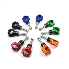 1 1/8" 28mm CNC Handlebar Fat Bar Risers Clamp For Motorcycle Dirt Bike ATV Quad