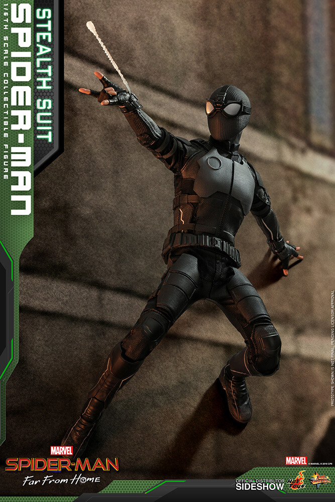 Hot Toys Spider-Man: Far From Home - Spider-Man (Stealth Suit) 1