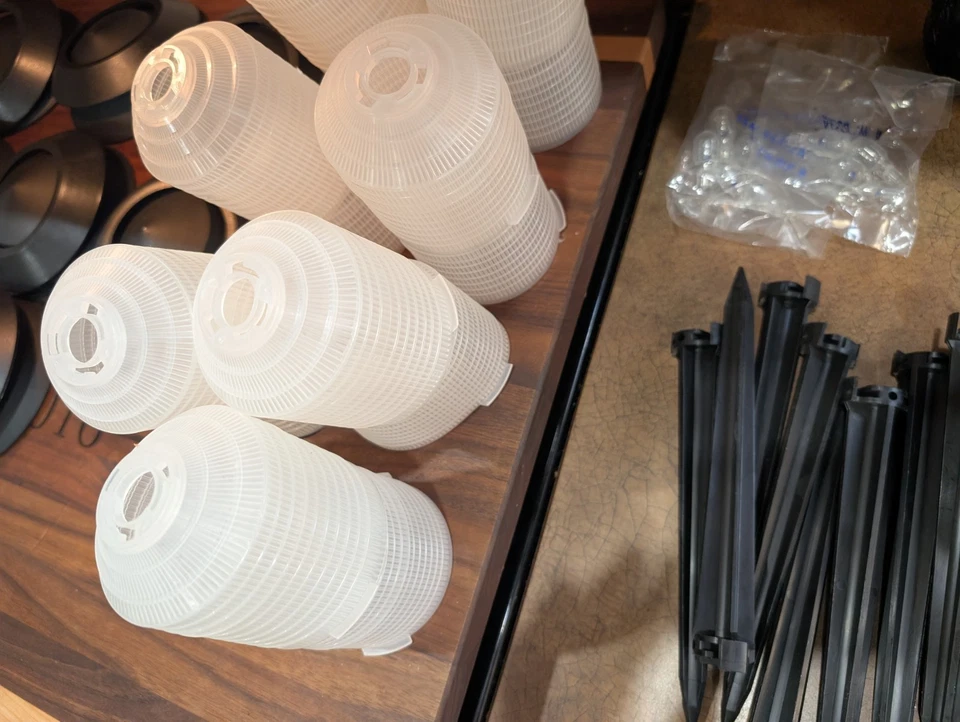 ¡¡Nuevo!! Juego de luces de nivel Intermatic Malibu (13) LX10714TPR2 con temporizador, cable de 100 pies Foto 3 de 4