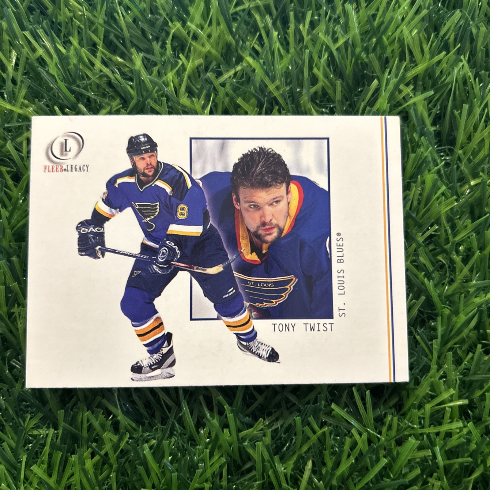 2001-02 Fleer Legacy Tony Twist St. Louis Blues #51 H16