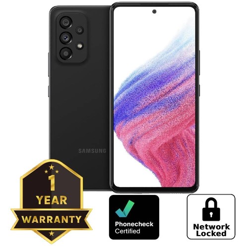Samsung Galaxy A53 5G - 128 GB - Awesome Black (Spectrum) - Very Good