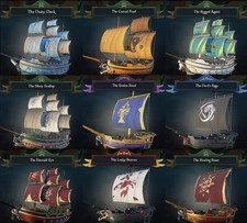 Sea Of Thieves - Guild Access To Rarest Sails - SEND ME A MESSAGE