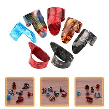  7 Pcs Thumb Picks for Acoustic Guitar Finger Protectors Players Equipment