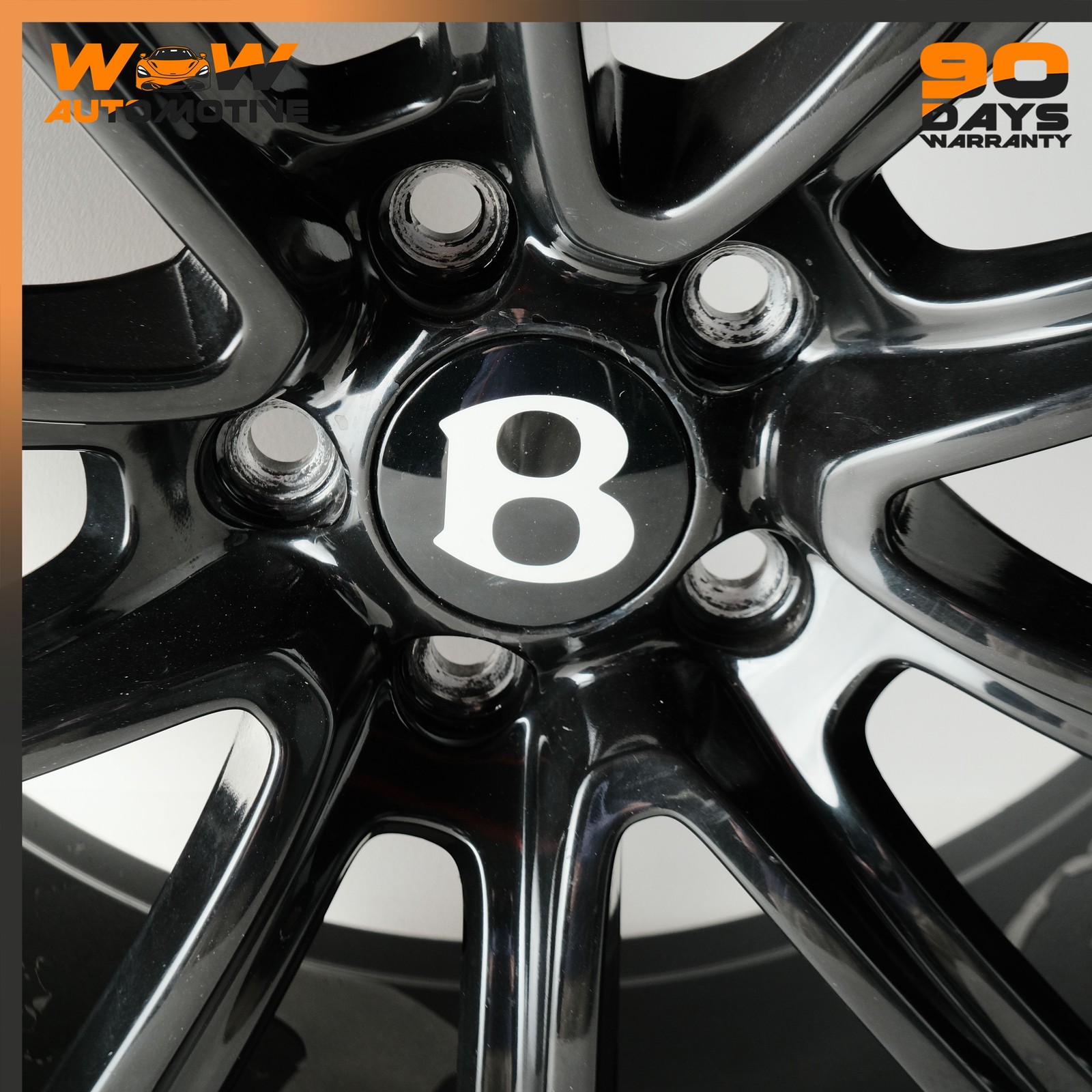 10-13 BENTLEY CONTINENTAL SUPERSPORTS FRONT LEFT RIGHT 9.5 X 20J WHEEL RIM OEM