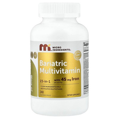 Bariatric Multivitamin, 240 Vegetarian Capsules