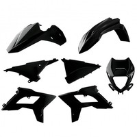 Plastikkit Schwarz Plastiksatz Passend FüR Beta RR 430 Bj. 2015-2017