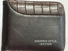 Leather Luxury Zipper Wallet, Card Holders with Coin Pocket, RFID Wallet
