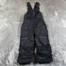 Columbia Snow Pants Toddler 4T Outgrown Bib Overalls Waterproof Ski Snow Outdoor