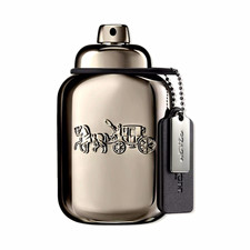 Coach Pure Platinum Parfum for Men 3.4 fl oz Tester Lavender Rum Amber