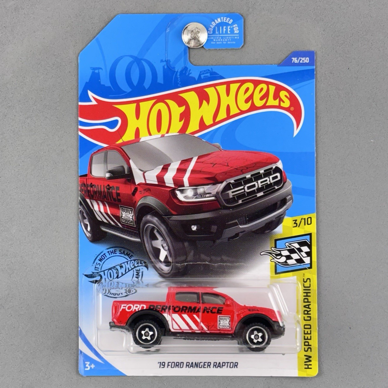 2020 Hot Wheels '19 Ford Ranger Raptor Red HW Speed Graphics 3/10 76/250