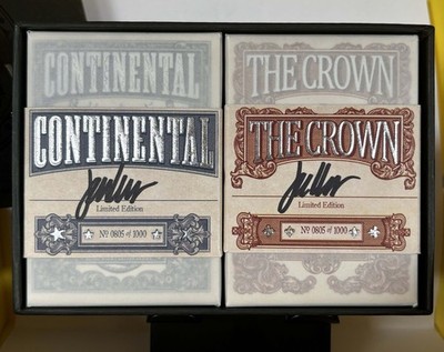 Kings Wild   The Crown & Continental Playing Cards    by Jackson Robinson /100