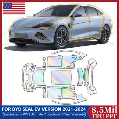 Full Car Precut Paint Protection Film Gloss For BYD Seal EV Version 2021-2024