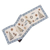 Sander Sealife Gobelin-Tischband TischläUfer LäUfer Maritim Meer 20X96 Cm Beige