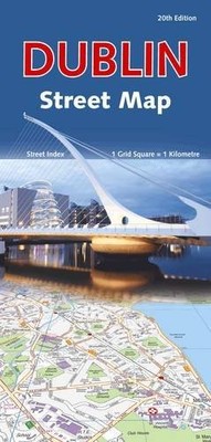 Dublin Street Map | Enlarged City C... by Ordnance Survey Irel Sheet map, folded