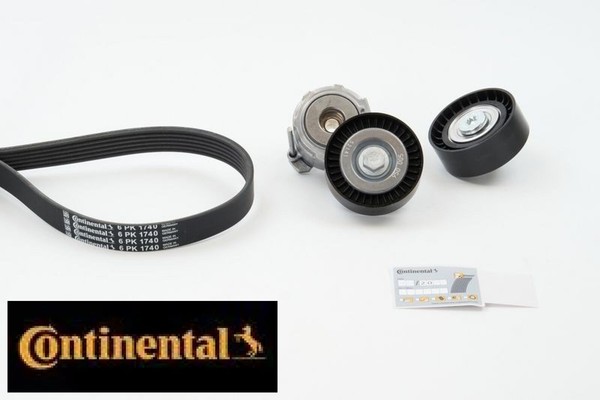 Continental Ctam 6PK1740K4 Keilrippenriemensatz Keilriemen Satz-image