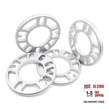4pc 1/2" 12mm Universal Wheel Spacers for 4 5 Lug - Fits 4 5Lug-12mm 1/2"