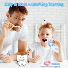Toddler Toothbrush - U Shaped for Kids Ages 1-2, 2-4, Baby Toothbrush with Fo...