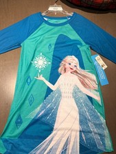 Girls Disney Frozen Elsa night gown - size 7/8