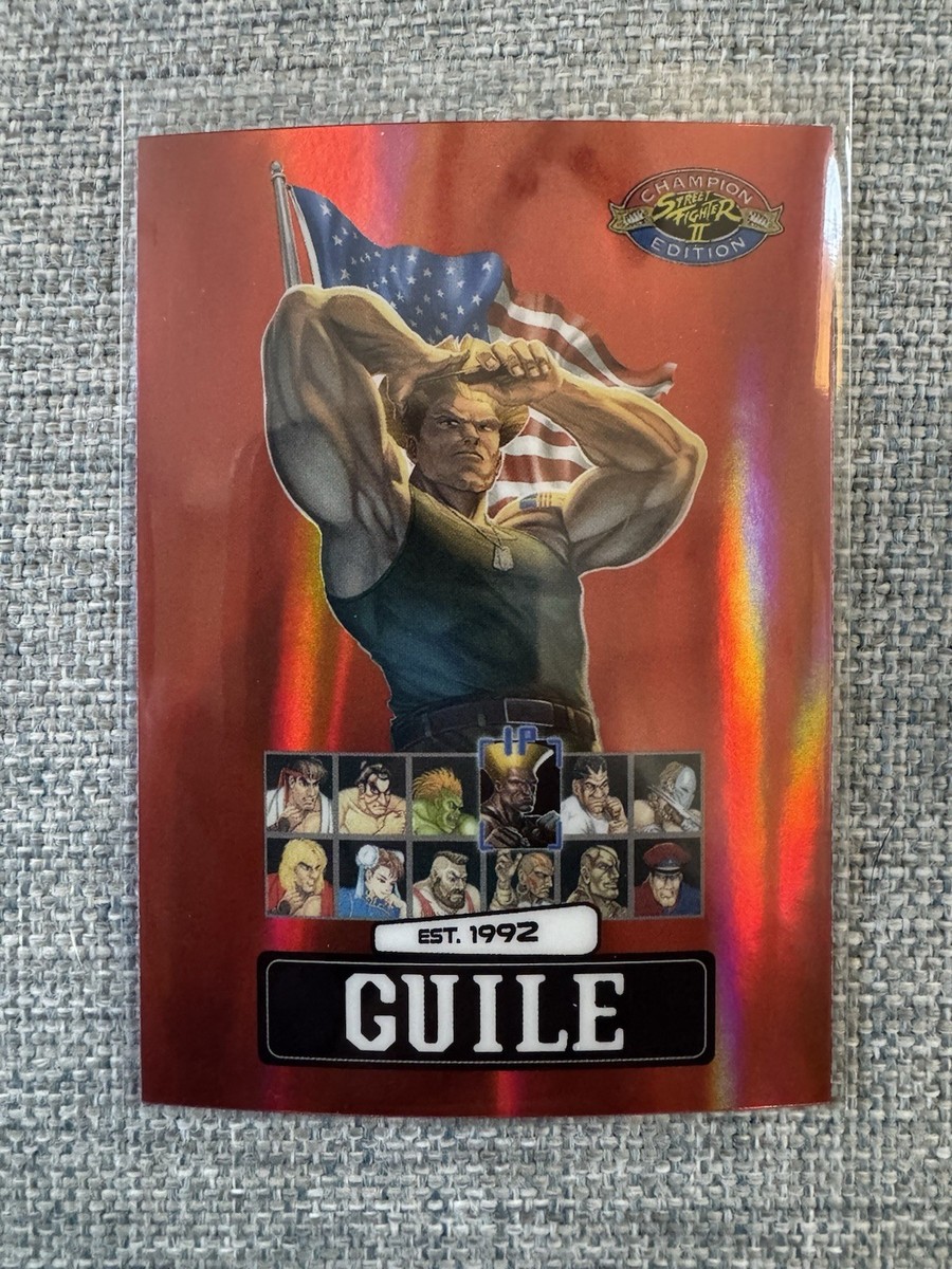 Street Fighter 2: Champion Edition PSA Magazine Promo Card